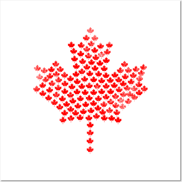 Canadian Maple Leaf Wall Art by Mila46